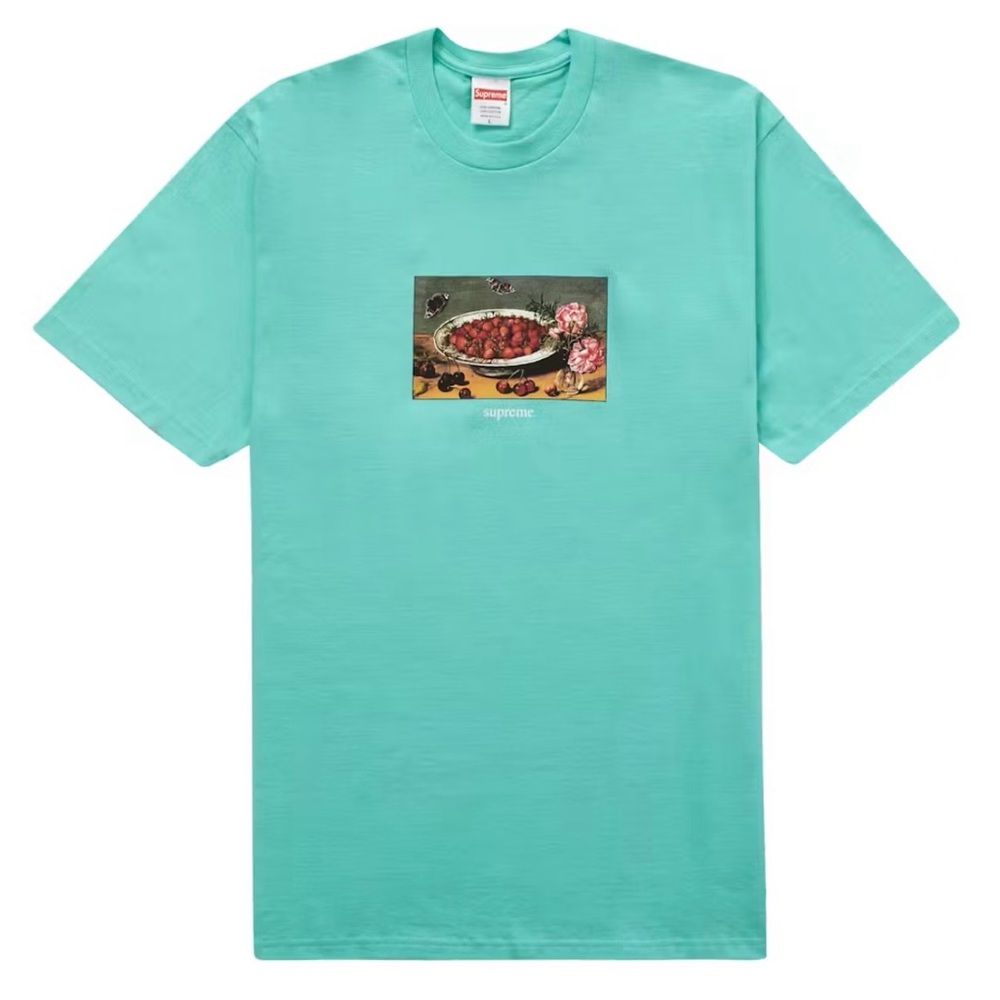 Supreme Strawberries Short Sleeved Tee Size Large